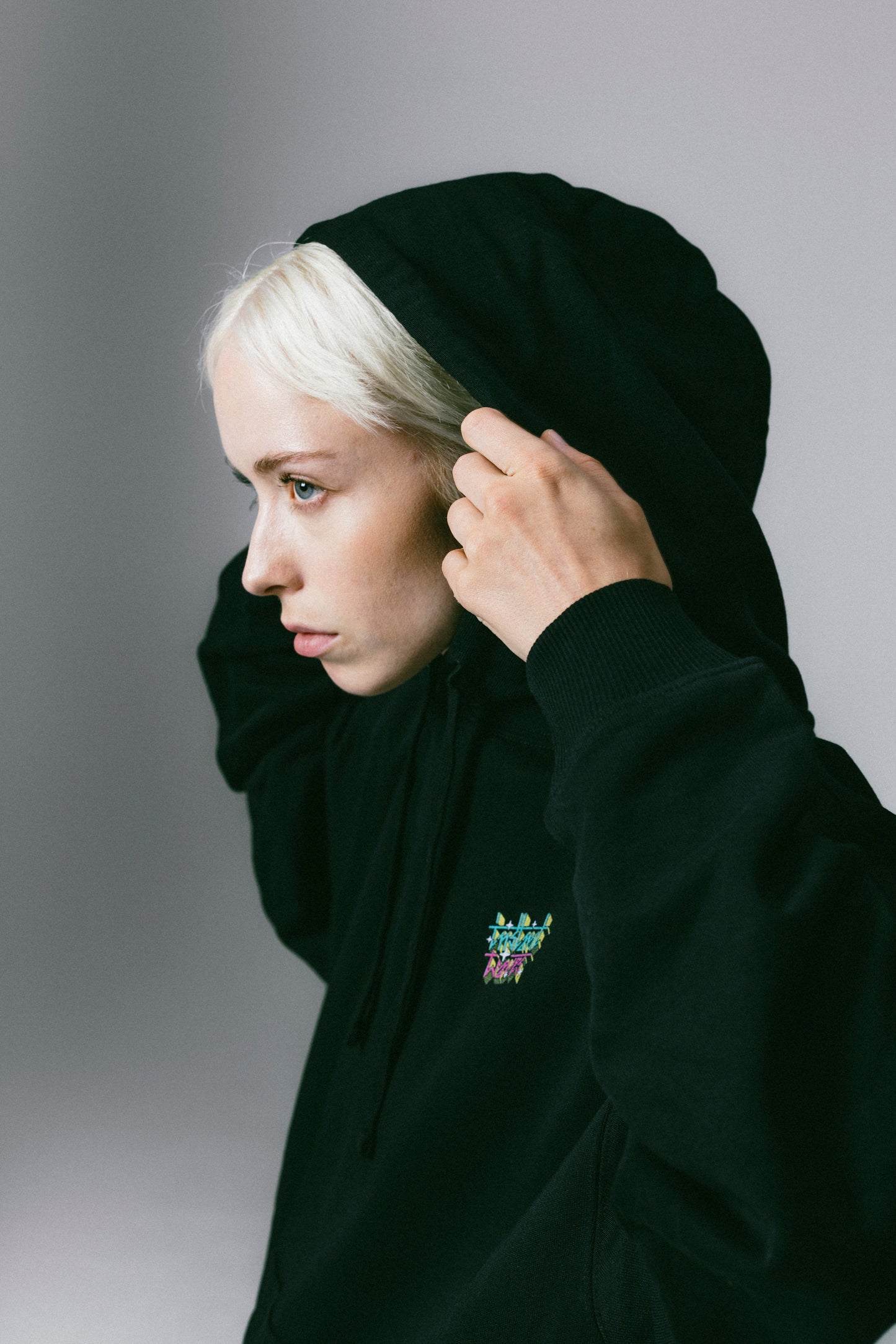 Hoodie - Controlled Chaos Black