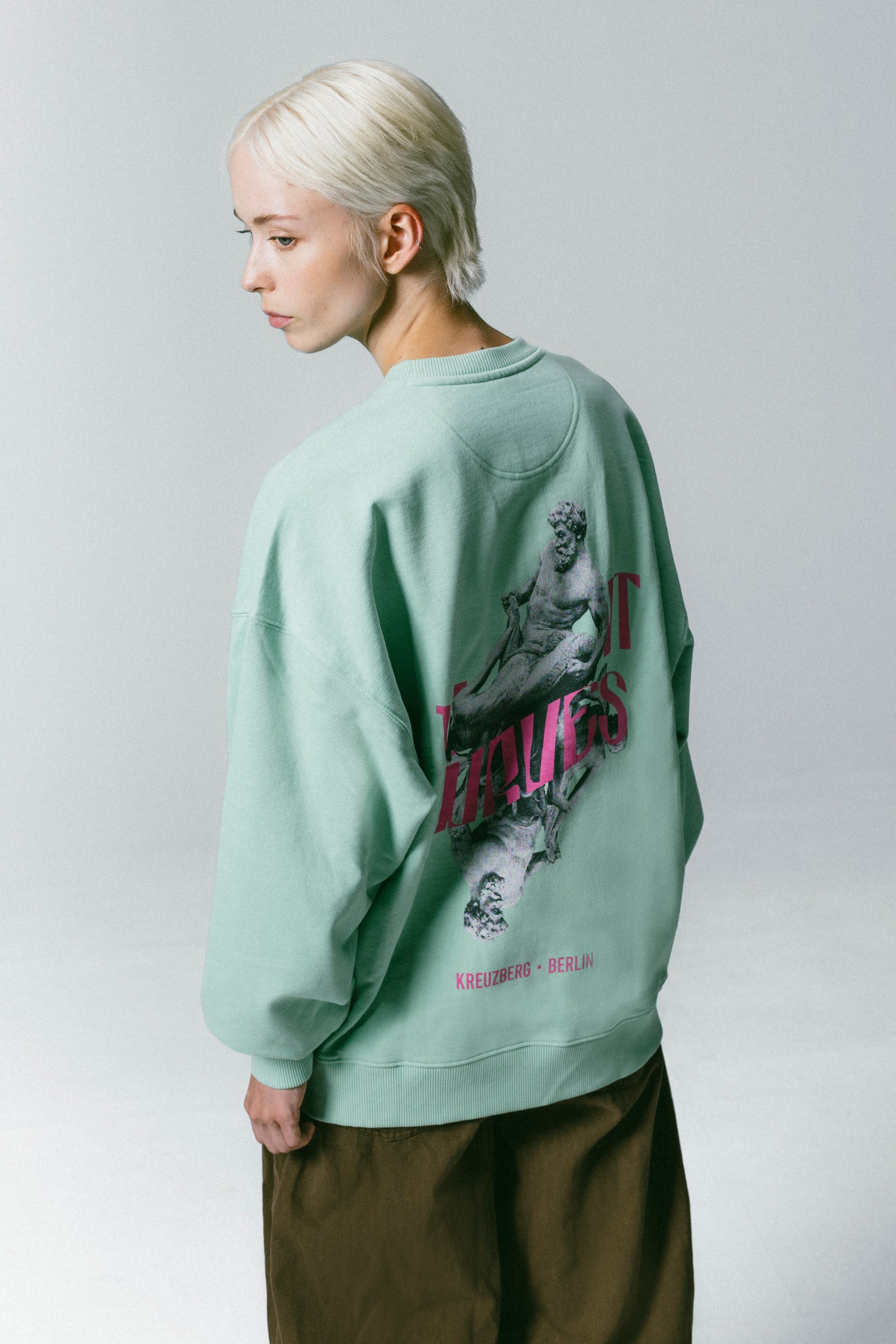 Sweatshirt - Viktor und Viktoria - Türkis