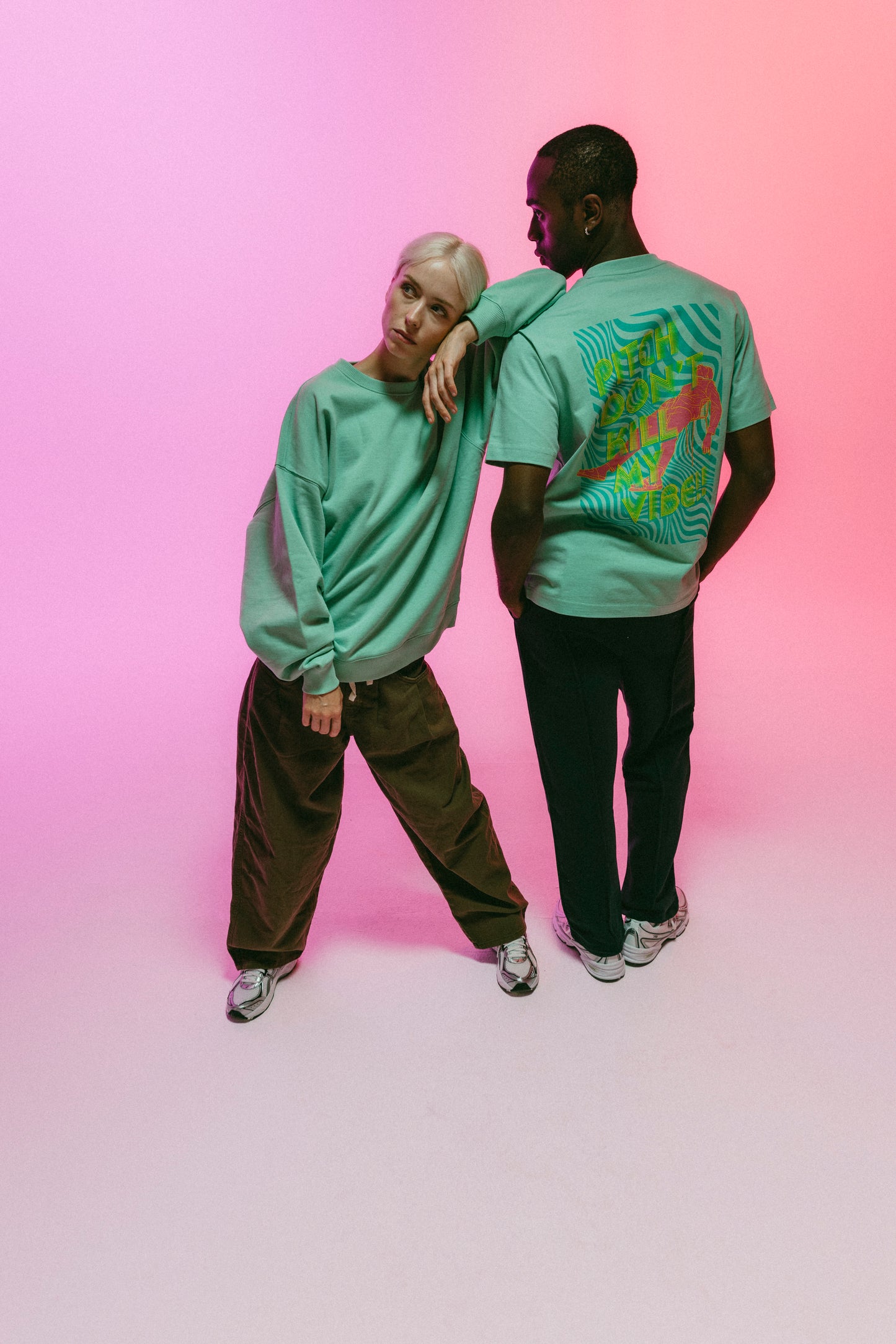 Sweatshirt - Viktor und Viktoria - Türkis