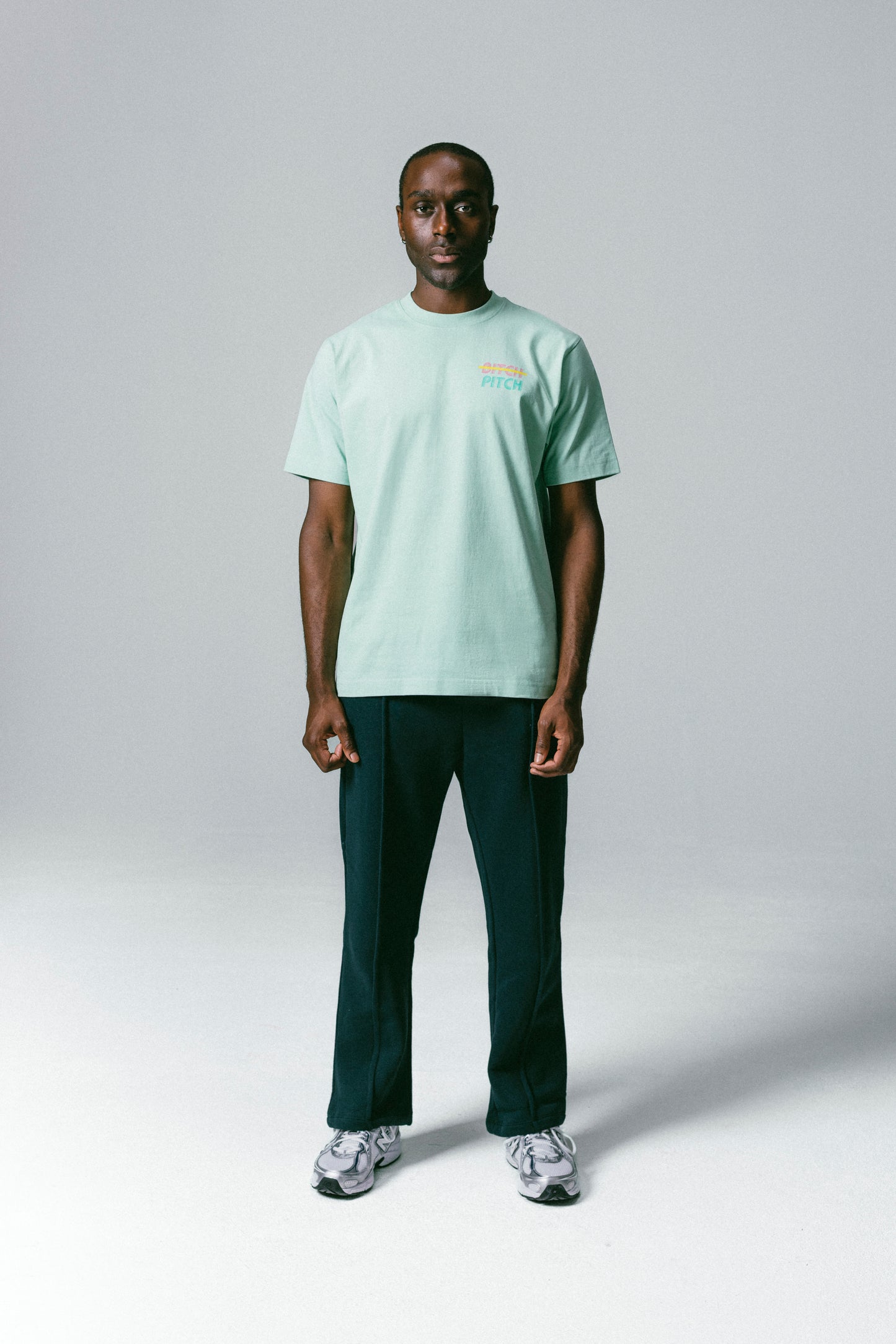 T-Shirt - Pitch Don't Kill my Vibe Türkis